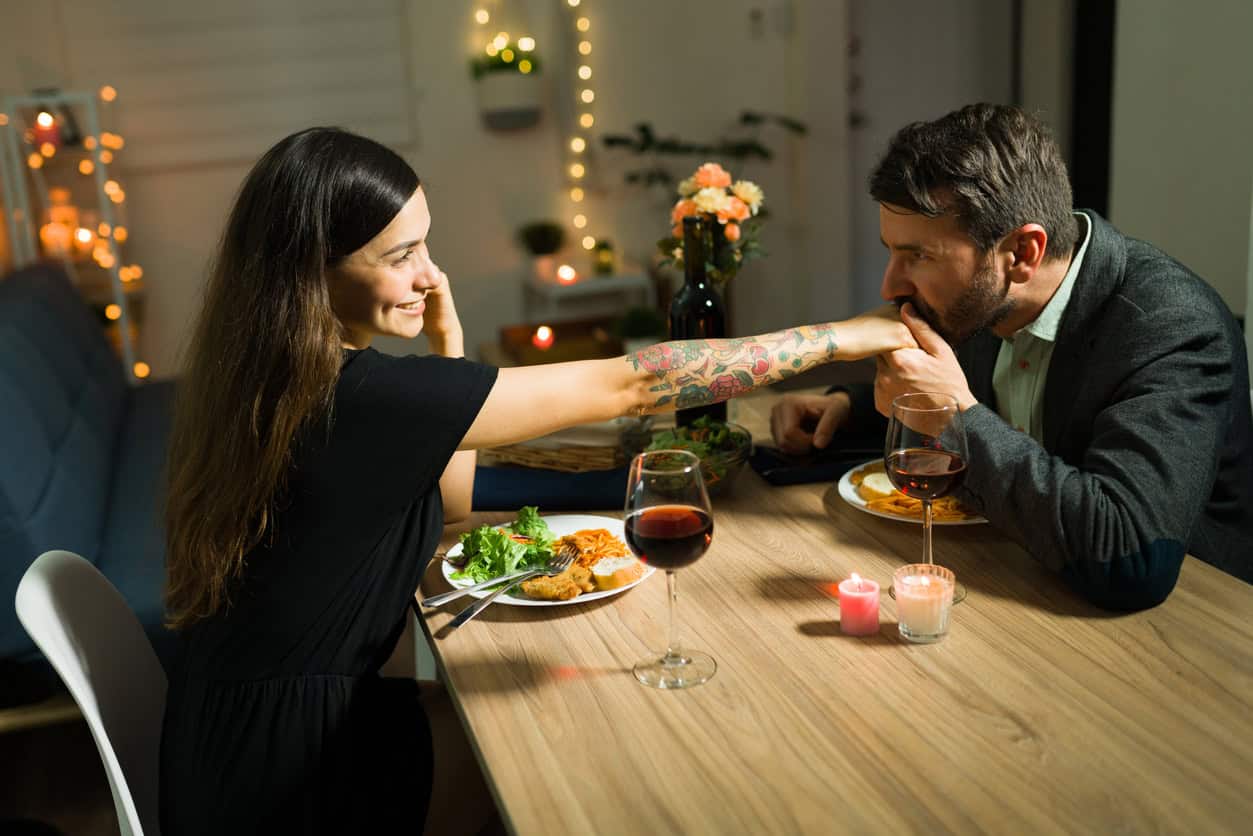 Wertschätzung beim ersten Date